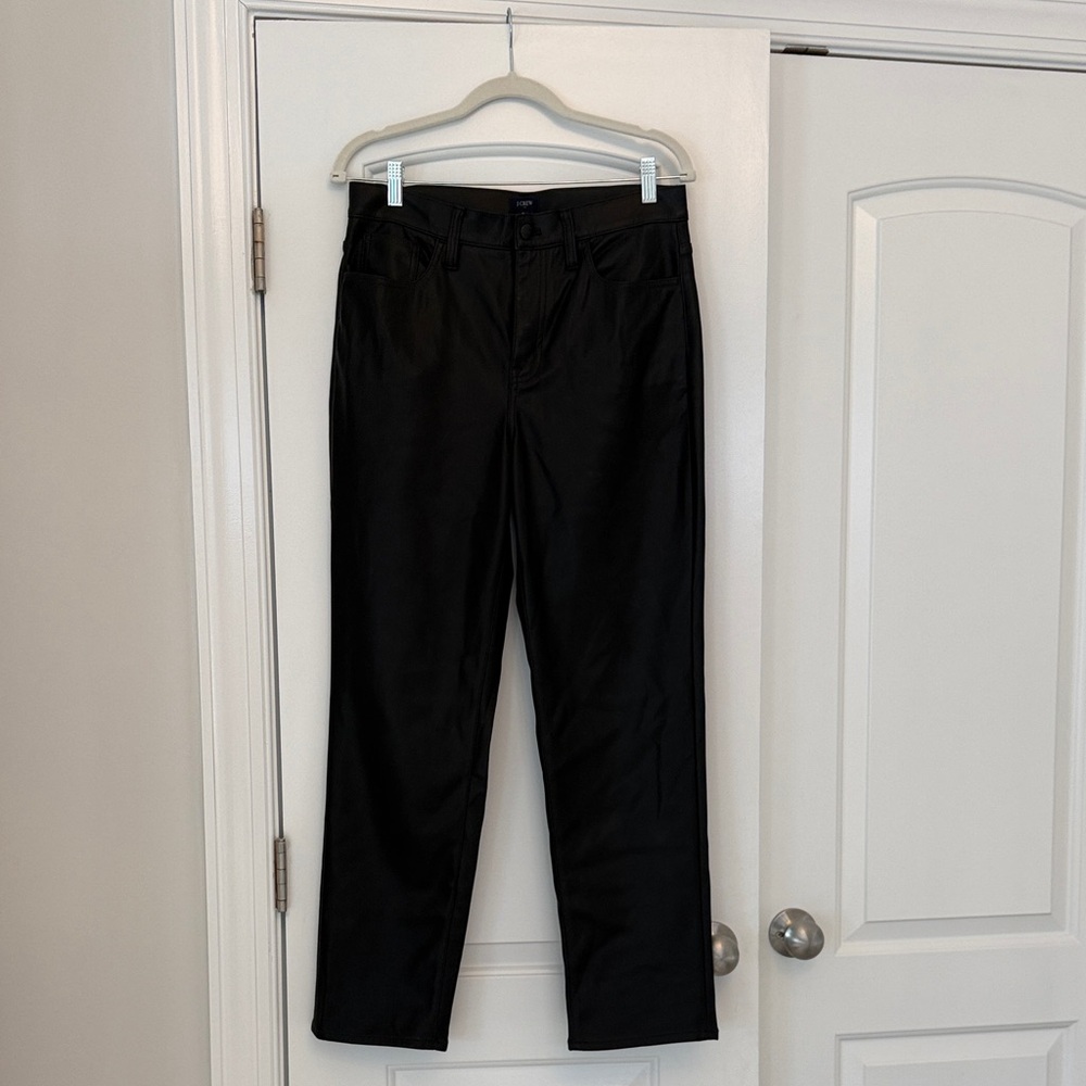 J. Crew Women’s Faux Leather Pants NWT